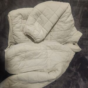 Quilted Cream Jacket
